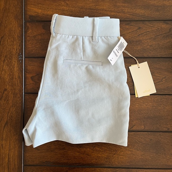 SOLD!! NWT Aritzia Wilfred Anthem Shorts in Heatwave Blue Size 0 - Picture 4 of 7